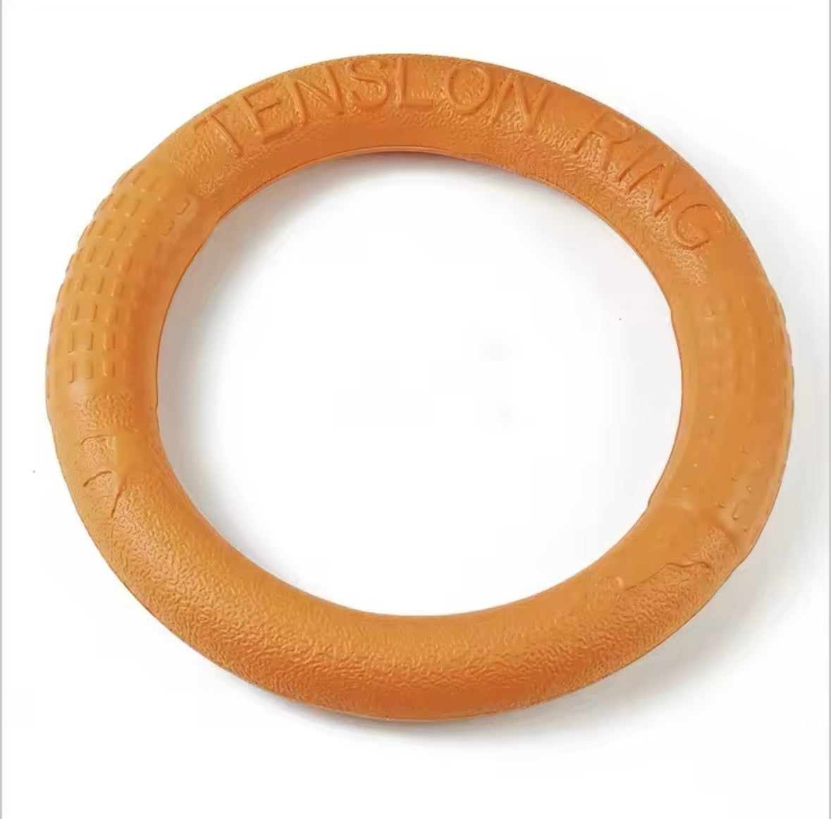 חישוק גומי עמיד לכלבים – צעצוע זריקה ונשיכה מהנה | 4 צבעים לבחירה